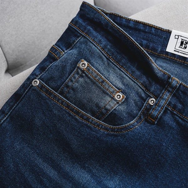 Quần short jean tông xanh trơn thời trang bigsize 266 276 430 (Mẫu 10)
