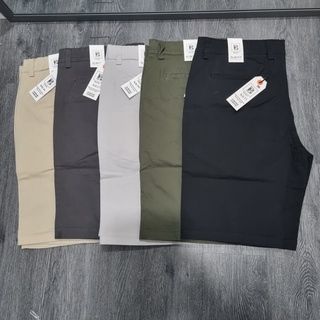 Quần kaki short trơn big size nam (Mẫu 4)