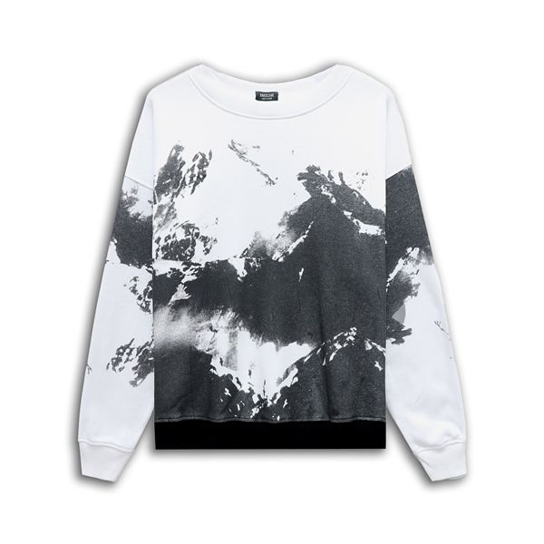 Áo sweater big size form unisex in hình núi độc lạ (Mẫu 2)