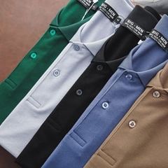 Áo thun polo nhiều màu chất cá sấu trơn bigsize nam < 140kg - polo 65