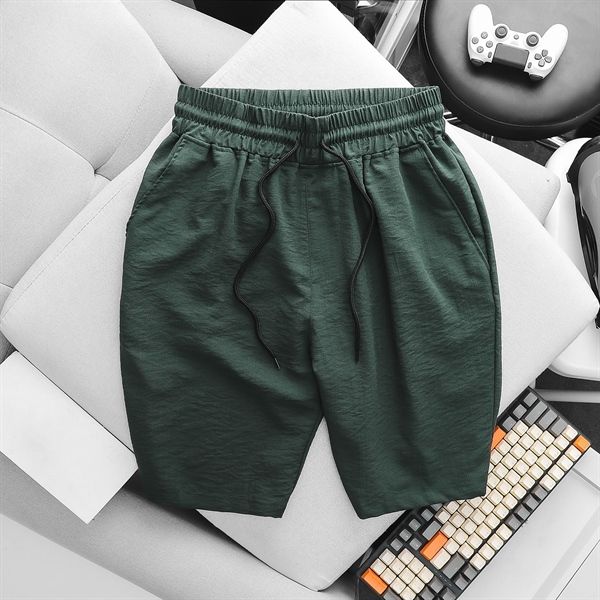 Quần short thun vải đũi thời trang (Mẫu 1)