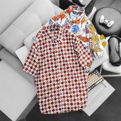 Áo sơ mi tay ngắn họa tiết thời trang bigsize nam (Mẫu 30)