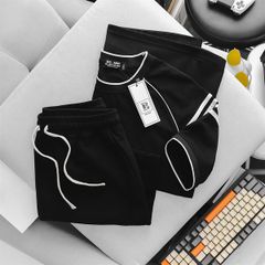 Set bộ quần áo cotton CVC viền sọc thời trang bigsize nam cỡ đại < 140kg