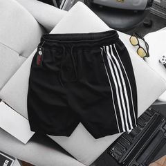 Quần short thun nam thời trang phối 5 sọc form bigsize (Mẫu 6)