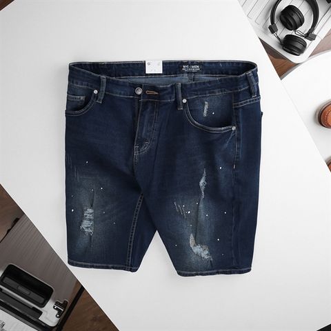 Quần Short jean xanh mã 12 13 14