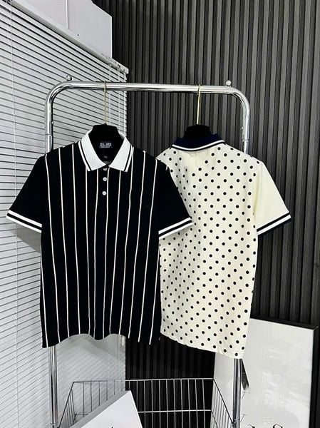 Áo thun polo big size vải cotton co giãn in lụa (mẫu 55)