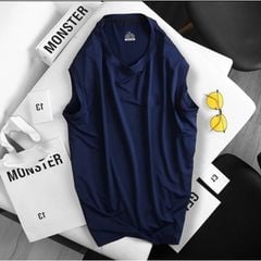 Áo thun thể thao ba lỗ trơn big size nam (mẫu 1)