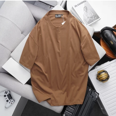 Áo thun, áo phông cotton trơn nhiều màu bigsize nam (Mẫu 15)