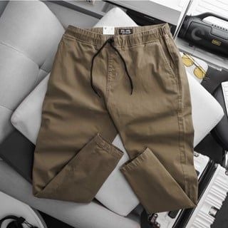 [Big Men] Quần kaki dài lưng thun form big size >130kg vải co giãn