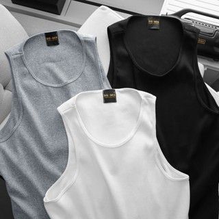 Áo thun ba lỗ, áo tanktop vải gân cotton siêu co giãn (Mẫu 18)