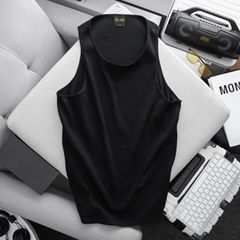 Áo thun ba lỗ, áo tanktop vải gân cotton siêu co giãn (Mẫu 18)