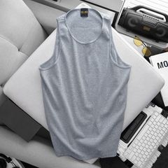 Áo thun ba lỗ, áo tanktop vải gân cotton siêu co giãn (Mẫu 18)