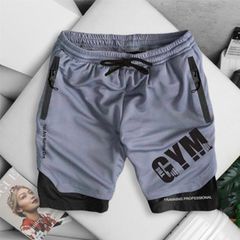 Quần short thun, quần tập gym bigsize nam chất vải mè 2 lớp (Mẫu 4)