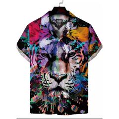 SALE 129K - Áo sơ mi nam tay ngắn cổ đăng tông họa tiết (mẫu 9)