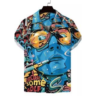 SALE 129K - Áo sơ mi nam tay ngắn cổ đăng tông họa tiết (mẫu 9)