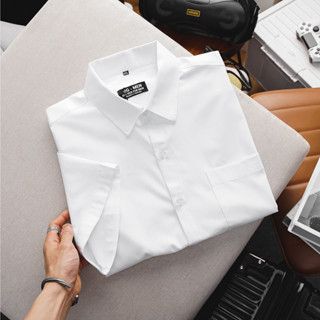 Áo sơ mi tay ngắn vải cao cấp có túi bigsize nam 140kg (Mẫu 1)