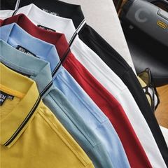 Áo thun polo nam big size tay ngắn có cổ thun Thái(mẫu 12)