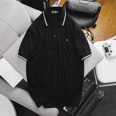 Áo thun polo nam big size tay ngắn có cổ thun Thái(mẫu 12)