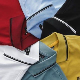 Áo thun polo nam big size tay ngắn có cổ thun Thái(mẫu 12)