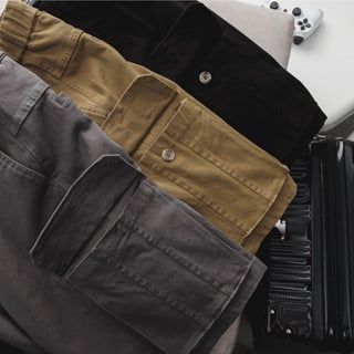 Quần short kaki lưng thun túi hộp đủ màu (Mẫu 4)