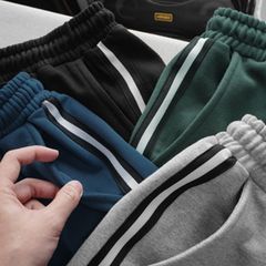 Short nỉ da cua viền sọc nhiều màu thời trang (Mẫu 4)