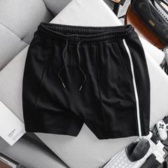 Short nỉ da cua viền sọc nhiều màu thời trang (Mẫu 4)