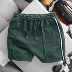 Short nỉ da cua viền sọc nhiều màu thời trang (Mẫu 4)