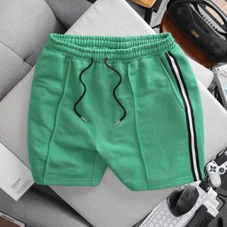 Short nỉ da cua viền sọc nhiều màu thời trang (Mẫu 4)