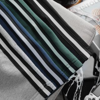 Short nỉ da cua viền sọc nhiều màu thời trang (Mẫu 4)