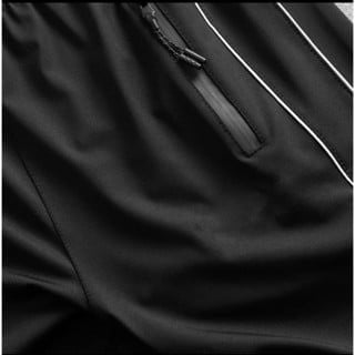 Quần thun dài thể thao ống suông 2 sọc (Mẫu 3)