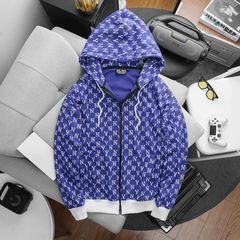 Áo khoác vải cua in toàn thân N Y unisex form big size 85-130kg