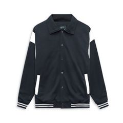 Áo khoác bomber, varsity phối 2 màu thời trang (Mẫu 3)