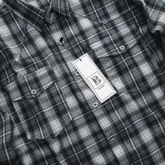 Áo sơ mi tay dài vải caro thời trang phối túi MẪU 2 (Mẫu 7)