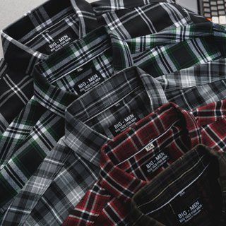 Áo sơ mi tay ngắn vải caro thời trang phối túi mẫu 2 (Mẫu 10)