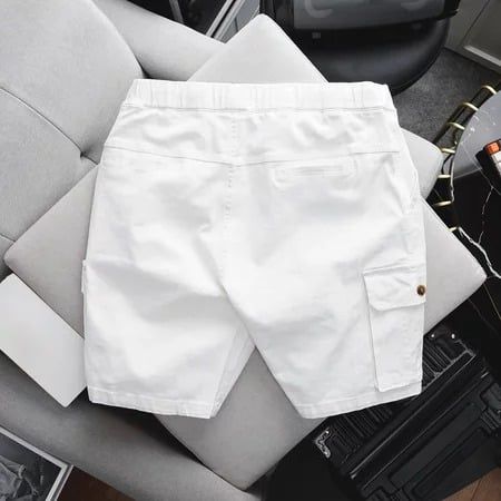Quần short kaki lưng thun túi hộp đủ màu (Mẫu 4)