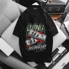 Áo thun cotton bigsize nam in hình đẹp thời trang cỡ đại < 140kg - áo thun in dola