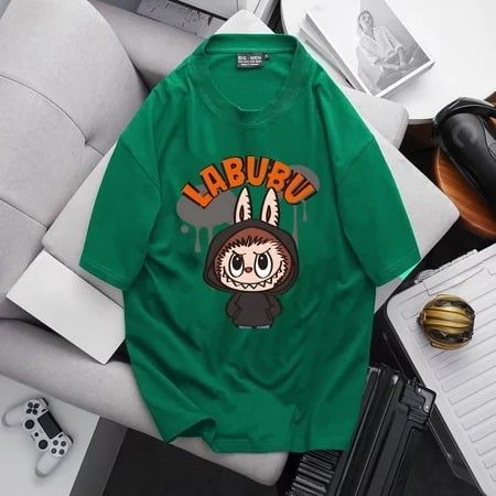 [Big Men] Áo thun cotton bigsize nam in hình ngộ nghĩnh bigsize cỡ đại < 140kg