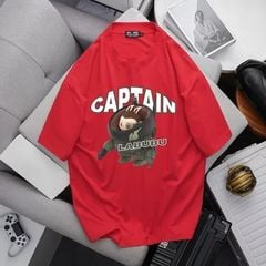 [Big Men] Áo thun cotton bigsize nam in hình ngộ nghĩnh bigsize cỡ đại < 140kg