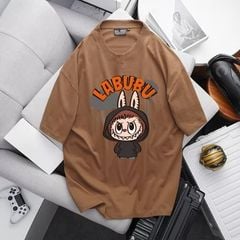 [Big Men] Áo thun cotton bigsize nam in hình ngộ nghĩnh bigsize cỡ đại < 140kg