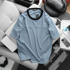 Áo thun big size unisex phối đường may, vải tổ ong mắt chim (Mẫu 20)