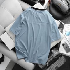 Áo thun big size unisex phối đường may, vải tổ ong mắt chim (Mẫu 20)