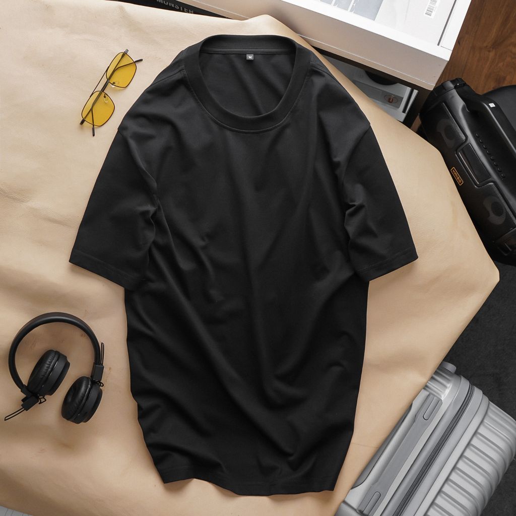 Áo thun cổ tròn big size nam trơn nhiều màu (mẫu 1)