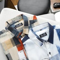 SALE 99K -Áo sơ mi tay ngắn họa tiết thời trang bigsize nam cỡ đại < 140kg
