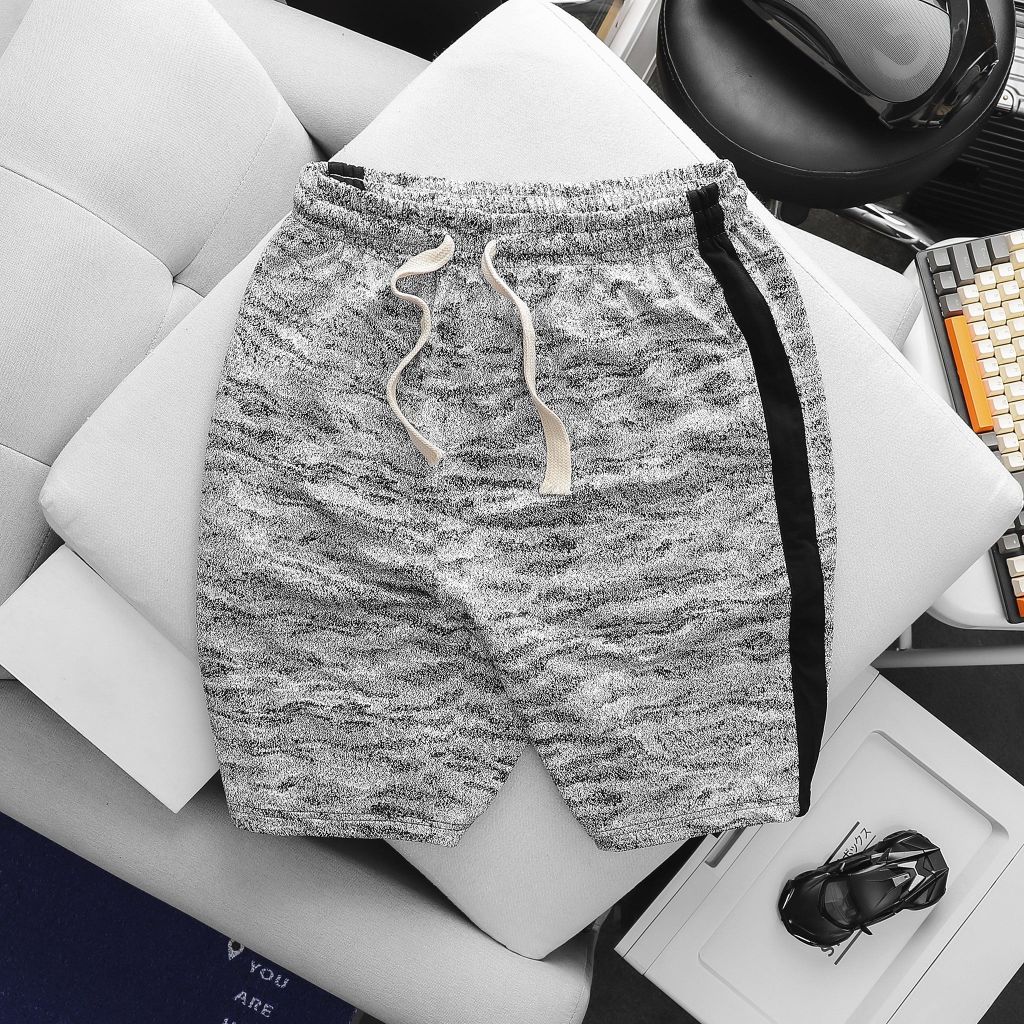 Set bộ nam thời trang vải thun dạ form big size <135kg - dạ sọc (Mẫu 12)