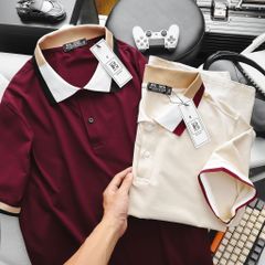 Áo thun polo vải cotton 4 chiều phối cổ 3 màu (mẫu 50)