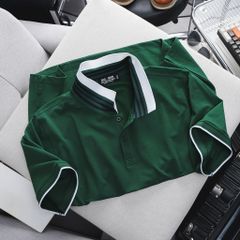 Áo thun polo phối màu thời trang chất cotton (mẫu 52)