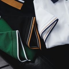Áo thun polo phối màu thời trang chất cotton (mẫu 52)