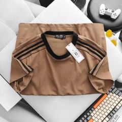 Áo thun cotton phối sọc vai thời trang cỡ đại bigsize nam (Mẫu 31)