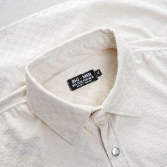 Áo sơ mi tay ngắn vải nhung caro (Mẫu 4)