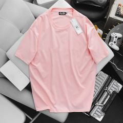 Áo thun, áo phông cotton trơn nhiều màu bigsize nam (Mẫu 15)